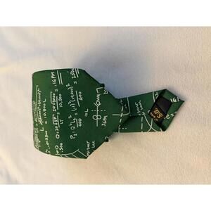 Math Equations‎ 100% silk Tie by Josh Bach